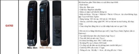 Khóa vân tay cao cấp giá rẻ Khóa vân tay cao cấp giá rẻ