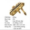 KHÓA ĐỒNG MẠ VÀNG JP-805- 24K cho cửa đi cửa chính Jep - anh 5