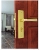 KHÓA TAY GẠT CỬA PHÒNG NHỎ INOX CHẤT LIỆU SUS304 VÀNG GOLD TAY VÁT