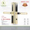 Khóa cửa nhôm Kassler KL599 LX CHAMPAGNE - anh 1