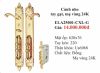 Khoá tay gạt cành nho mạ vàng 24k cho cửa lớn đại sảnh - anh 1 Khoá tay gạt cành nho mạ vàng 24k cho cửa lớn đại sảnh - anh 1