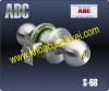 ABC S-68 KHÓA ĐẤM TRÒN INOX ABC CÓ CHÌA CỬA PHÒNG,CỬA NHÔM KÍNH - anh 1