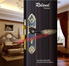 khóa tay gạt cao cấp cửa thông phòng chính hãng roland_Khóa Roland  đồng dùng cho cửa phòng 5839-239 màu Rêu Vàng khói - anh 1