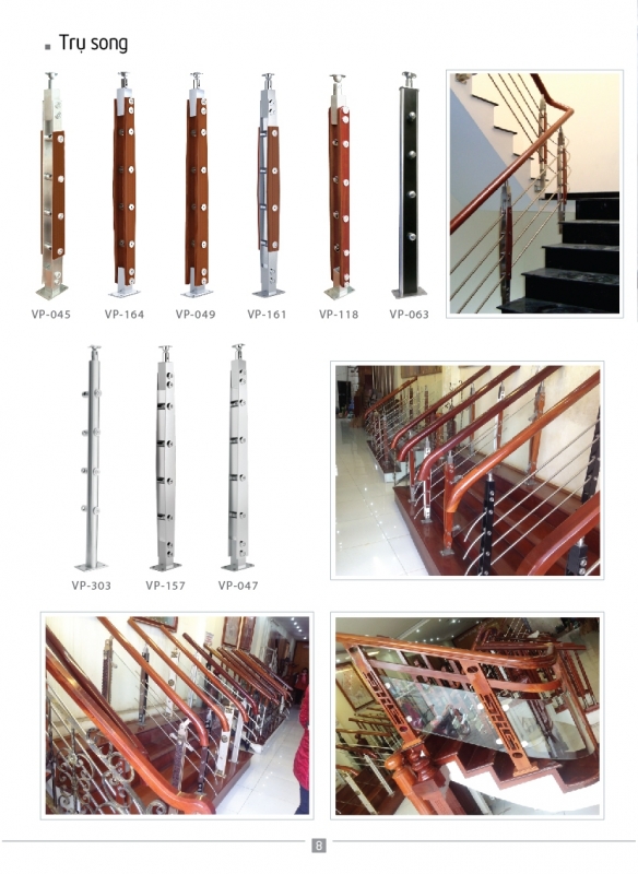 CATALOG VÀ HÌNH ẢNH TRỤ SONG,TRỤ CẦU THANG INOX KÍNH 08 CATALOG VÀ HÌNH ẢNH TRỤ SONG,TRỤ CẦU THANG INOX KÍNH 08