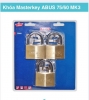 KHÓA BỘ 3 CÁI CHUNG CHÌA ABUS KHÓA MASTERKEY ABUS 75/60 MK3 - anh 1