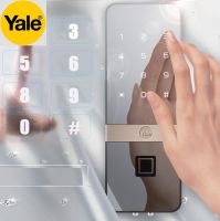 KHÓA VÂN TAY CAO CẤP CHÍNH HÃNG YALE DÙNG CHO CỬA KÍNH CƯỜNG LỰC YALE YDG 413