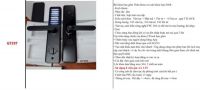 Khóa vân tay cửa chính dùng 8 viên pin AA