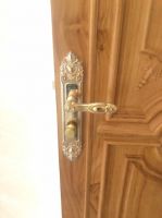 KHÓA CỬA CHÍNH ĐỒNG VÀNG 24K TK 8383 PB XL ( CỬA CHÍNH 380MM)