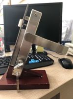 KHÓA INOX TAY GẠT CHO CỬA NHÔM KÍNH, CỬA NHÔM HỆ NHẬP KHẨU THÁI LAN
