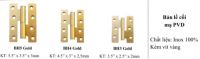 BẢN LỀ CỐI INOX304 MẠ VÀNG VUÔNG CẠNH