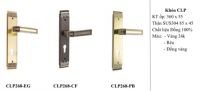 KHÓA ĐỒNG ĐẠI INES MÀU VÀNG 24K