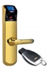 Khóa cửa cao cấp vân tay ADEL- iDLK US3-6 màu vàng bóng( khóa điện tử vân tay tay gạt cao cấp nhất thị trường hiện nay có điều khiển từ xa, độ an toàn và bảo mật tuyệt đốí) - anh 1