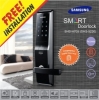 Samsung SHS-H705 khóa cửa tay gạt cao cấp dùng cho căn hộ khách sạn cao cấp sử dụng vân tay - anh 1