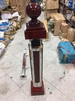 TRỤ CÁI INOX304 CHO CẦU THANG LAN CAN KÍNH